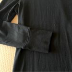 Athleta  Nirvana Go To Long Sleeve Cross Back Super Soft Sweatshirt Dress, blk, M Photo 7