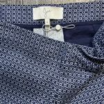 Joie  Blue Geometric High Waist Shorts Size 8 Photo 4