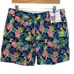 Caribbean Joe & Company Womens Printed Classic Fit Stretch Shorts Multi 10 NWT Photo 0