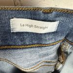 frame denim Frame Le High Stretch Denim Jeans Straight Leg Semi-High Rise Cropped Bestia 29 Photo 6