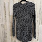 SO  Women's Size Small Long Black and White Knit Long Sleeve Top Sweater Photo 4