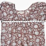 DOI Sahana Gown Maxi Dress Brown Floral Print Size M Photo 11