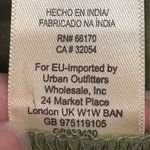 Maeve  for Urban Outfitters Boho Olive Embroidered A-Line Skirt 10 Photo 8