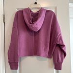 Under Armour Cropped Women's Purple Hoodie Photo 1