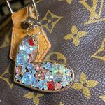 Bag / Purse Rhinestone Heart Charm Photo 1