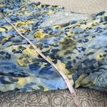 Aerie Rock 'N' Ruffle Mini Dress Blue Yellow Floral Size XL - New without tags! Photo 7