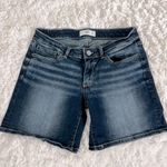 BKE Stella Denim Short Dark Wash Size 28 EUC Photo 0