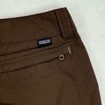 Patagonia  Women's Brown Capri Hiking Pants Size 10 Drawstring Hem Lightweight Photo 7