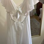 Boutique white babydoll dress Photo 1