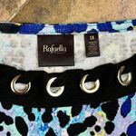 Rafaella  Multicolored Animal Print Short Sleeve Top 1X Photo 5