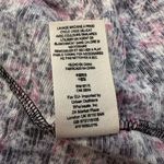 Free People  white, pink & gray lace pleated floral tank top size M Photo 7