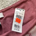 RSQ Tillys Floral Ruffle Tube Top Extra Large Blush Pink Rose Print 2xl Photo 2