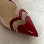 A New Day Red Heels with Transparent Accents Photo 2