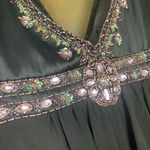 Sue Wong  size 4 small Black Nocturne mini silk beaded y2k Dress party dance lbd Photo 8