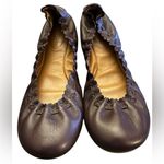 See By Chloe  Jane Scallop Calfskin Leather Ballet Flats Shoes Aubergine 37/7 Photo 0