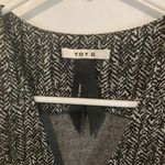 Toy G. women's size 40 IT (also US 4) stitched fabric sleeveless "belem" top Black Photo 2