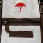 Peter Millar  Traveler’s Championship Thick Canvas and Leather Tote Bag Photo 1