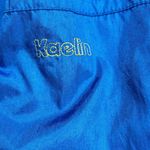 Kaelin Ski Vintage Women's 1/4 Zip Pullover, Blue, Size 10 Blue Photo 3