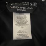 Carmen Marc Valvo  Women’s  Swim One Piece Size 10 Photo 4