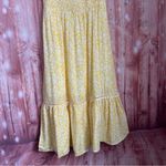 Lost + Wander  Sweet Summer Daze Midi Dress Yellow White Floral Size S Photo 6