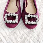 Sole Society  Pamella Velvet Ballet Flats with Rhinestones Photo 2