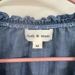 Cloth & Stone  Long Sleeve Denim Dress Photo 3