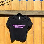 Bella Canvas Situationship survivor Handmade baby tee size‎ large Photo 1