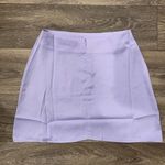 We Wore What  NWT Satin Charmeuse Heather Purple Mini Skirt Size Small Photo 6