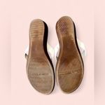 Italian Shoemakers  Floral Brown and Cream Sandals Photo 4