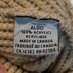 ALDO  Small Brim Beige Tan Knit Hat Cap Acrylic Photo 3