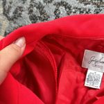 Jaclyn Smith Vintage Classics Jacket & Pants Set Red 14/16 Photo 5