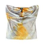 Wild Fable  Women's Blue and Orange Tube Top Size XS Photo 0