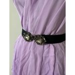 BCBGMAXAZRIA  Nevada One Shoulder SILK Draped MINI Dress Lavender Size 8 Photo 2