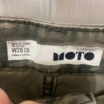 Topshop Camo Raw Hem Cropped Jeans Photo 4