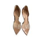 Gianvito Rossi Rose Gold Patent Leather Clear Sandals Heels Size 38 / US 8 Photo 1