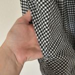 Gap NWT  Black and White Gingham Mini Dress small petite Photo 5