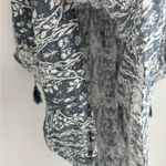 Made in India Y2K bohemian boho blue floral prairie coquette long sleeve medium Photo 8