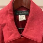 Harvé Benard Vintage Wool Cashmere Blazer Coat 10 Dusty Pink Photo 5