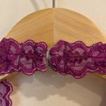 Frederick's of Hollywood  Jessica Lace Crocus Purple Spanish Villa Sheer Chemise Photo 2