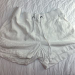 Per Se WHITE LINEN SHORTS Photo 0