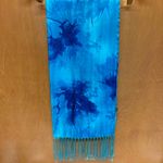 Vintage Silk Scarf Bundle, 3 Mixed Print, Multicolor Rectangle Scarves Photo 4