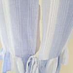 Girl Krazy  striped peasant blouse size large Photo 5