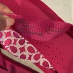 Coach  Jessalyn Signature Monogram pink Flip Flops Sandals thick sole Y2K preppy Photo 7