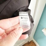 FIGS Technical Collection Catarina One Pocket Scrub Top Black Short Sleeve Large Photo 6