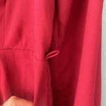 Amazon Maroon Romper Shorts Long Sleeve V-neck Women’s Medium Photo 3