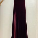 La Femme 24317 Velvet Sweetheart Neck Strappy Back Gown Photo 2