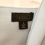 NBD  x Revolve Henri Midi Dress in Shadow Blue Pleated cocktail sz Small Photo 5