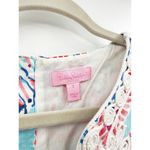 Lilly Pulitzer Gabby Shell Me About It Corded Lace Trim Shift Dress Size 2 Photo 2
