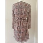 Broadway & Broome Dress Size 4 Long Sleeve Crew Neck A Line Abstract Print Photo 5