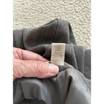 Loft Ann Taylor  Womens Gray Pinstripe Flare Mini Skirt Size 4 Photo 3